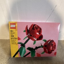 LEGO Roses 40460 Complete Set 120 Pieces Boxed Building Toy, Ages 8