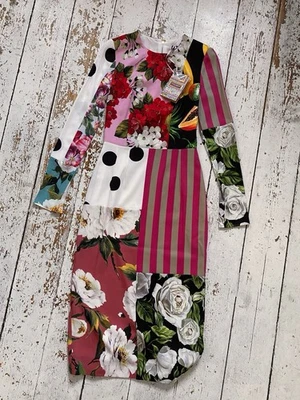 Dolce & Gabbana Patchwork Kleid It38 - Bild 1 von 4