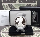 2024 "S" PROOF American SILVER Eagle *SAN FRANCISCO* $1 Box & COA ECC&C, Inc.