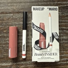 Makeup by Mario Plumping Lip Serum Suede Lip Pencil Sephora in Rich Mauve