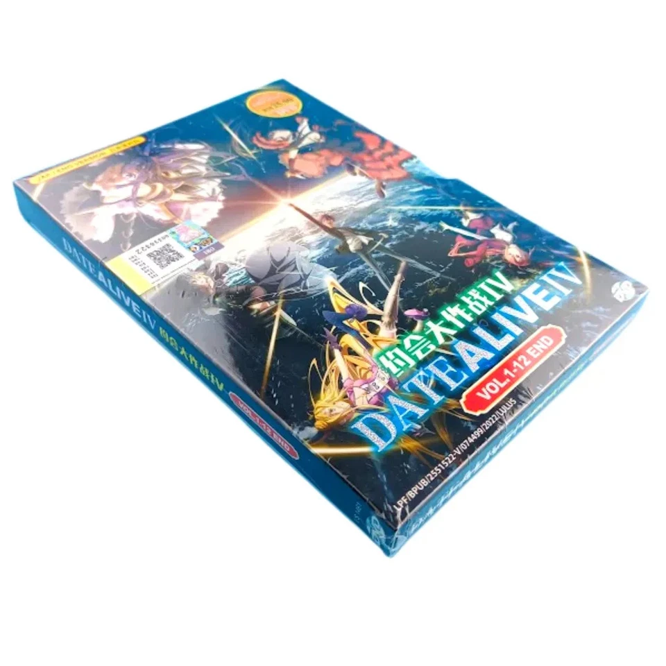 Date A Live Season 4 (Vol.1–12 End) English Dubbed | Region-Free DVD | EN/CH Sub - Image 2 of 4