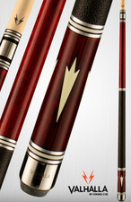 Viking Valhalla VA902 Pool Cue Red Maple 58" 2P Billiard Stick Warranty 19 oz