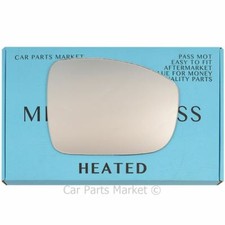 Right Driver side Wing mirror glass for Nissan GT-R 2008-2017 Heated