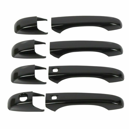 For Jeep Grand Cherokee 2011+ Exterior Door Handle Decor Cover Trim Glossy Black - Bild 4 von 10