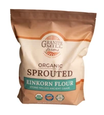 Granite Mill Farms Stone Ground Sprouted Organic Einkorn Flour, 5 lb