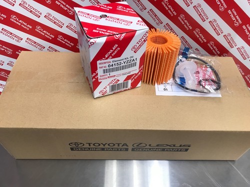 Case (Qty. 10) Genuine Toyota Oil Filter 04152-YZZA1