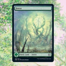 MTG - Forest (266) - Phyrexia: All Will Be One (ONE) Full Art Land NM