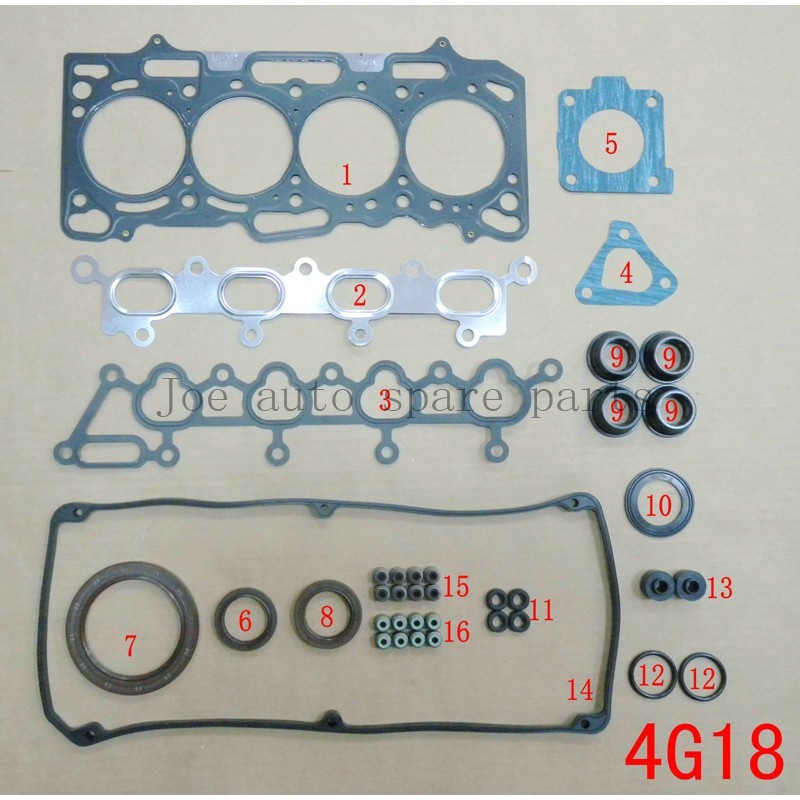 c.a.t legendセット 4G18 Engine Full Gasket Set kit for Mitsubishi LANCER LING