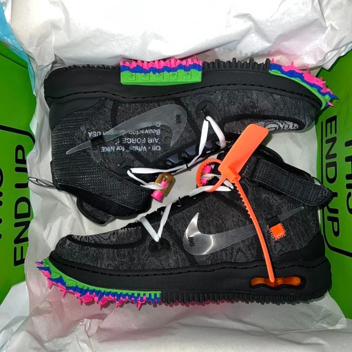 Air force x off white nere cheap