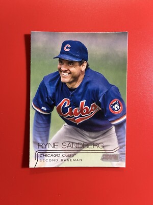 2015 Topps Stadium Club #35 Ryne Sandberg Chicago Cubs HOF
