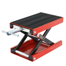 Motorcycle Jack Mini Scissor Lift Scooter Crank Stand New 1100lb Atv Dirt Bike