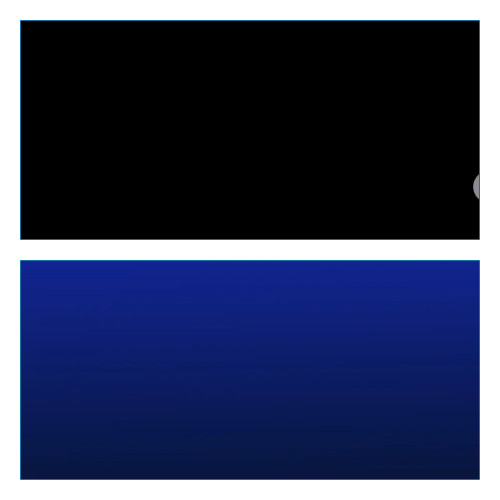 Poster fond aquarium réversible bleu noir pour créer un décor marin apaisant