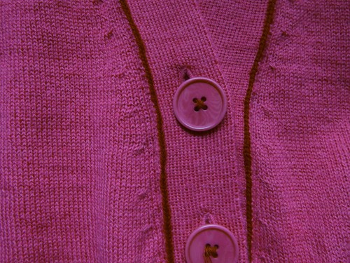 Paul Smith Pink 100% Baby Alpaca Cardigan Vest Size L V-Neck NEW - Picture 5 of 7