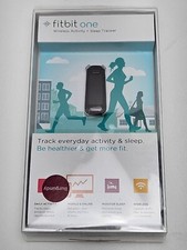 NEW AS IS BAD BATTERY Fitbit One Wireless Activity Sleep Tracker Black FB103BY