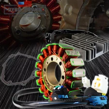 For 99-07 HAYABUSA GSX-1300 MAGNETO COIL STATOR+VOLTAGE RECTIFIER ASSY+GASKET