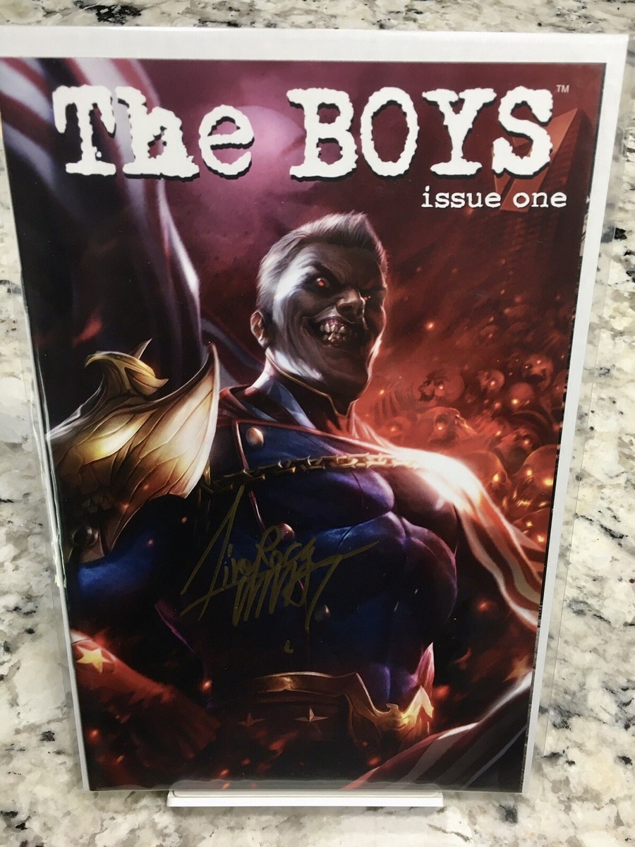 Artist Signed The Boys #1: Homelander • Retail Cover 2 with COA