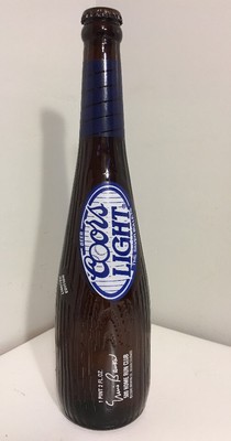 Vintage Coors Light 18 Oz Ernie Banks Signature Series Baseball Bat Bottle Ebay
