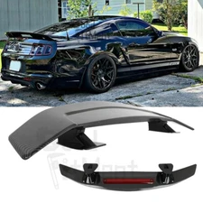 For Ford Mustang GT 2010-14 46" Rear Trunk Spoiler Wing Lip ABS GT Style Carbon
