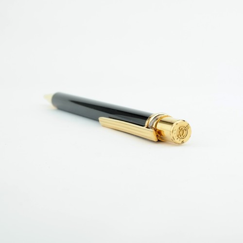 Vintage Must de Cartier Trinity Black Lacquer Ballpoint Pen - Bild 6 von 8