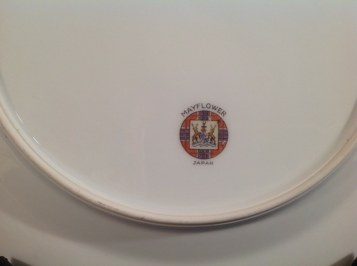 Mayflower (Japan) One (1) Dinner Plate M5J1 Vintage China Much