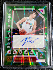 2023-24 DONRUSS NBA NIKOLA JOVIC GREEN /75 SIGNATURE SERIES AUTO MIAMI HEAT H729