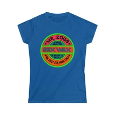 Mr. Zogs Sex Wax Large Neon 3 Logo Premium T-Shirt Womens Outlaw Surf