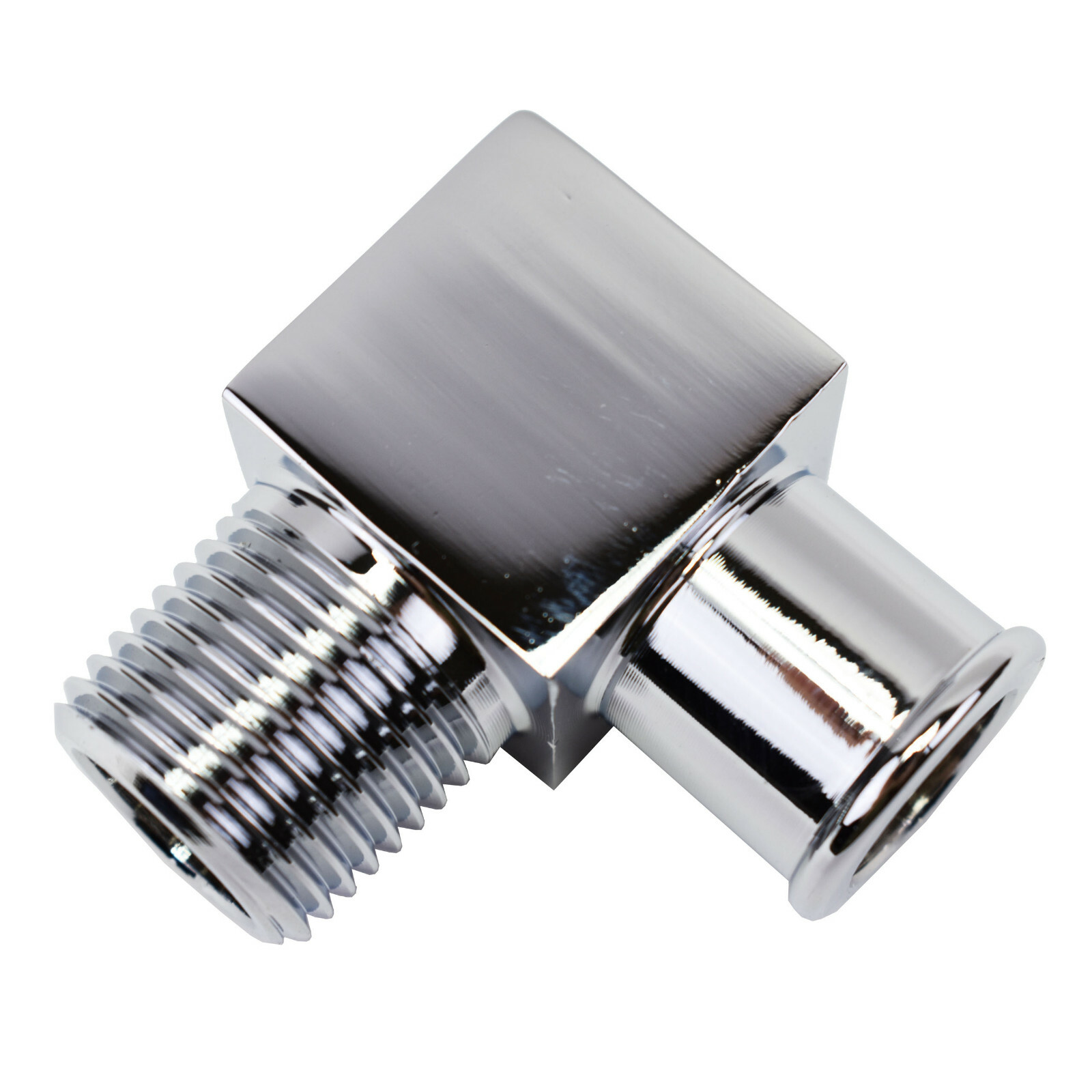 ATeam Performance Intake Manifold Fitting 90° 1/2" NPT TO 3/4" Hose