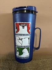 Vintage Coca Cola Chiller Insulated Travel Mug Polar Bears Aladdin 44oz