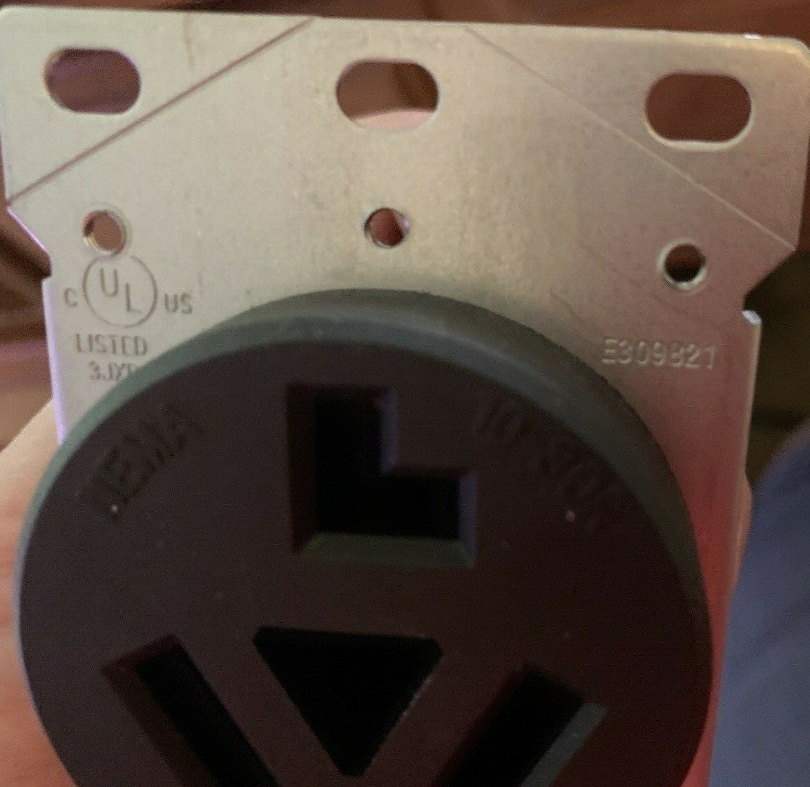 Dryer Outlet Receptacle 30A 125/250V NEMA 1030R 38B eBay