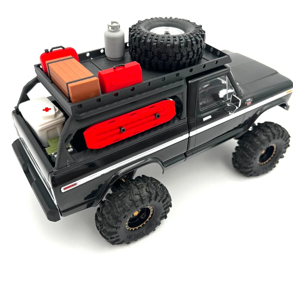 Overland Roof Rack Upgrades For Trx4m F150 High Trail Accessories and Parts 1/18 - Image 2 of 4