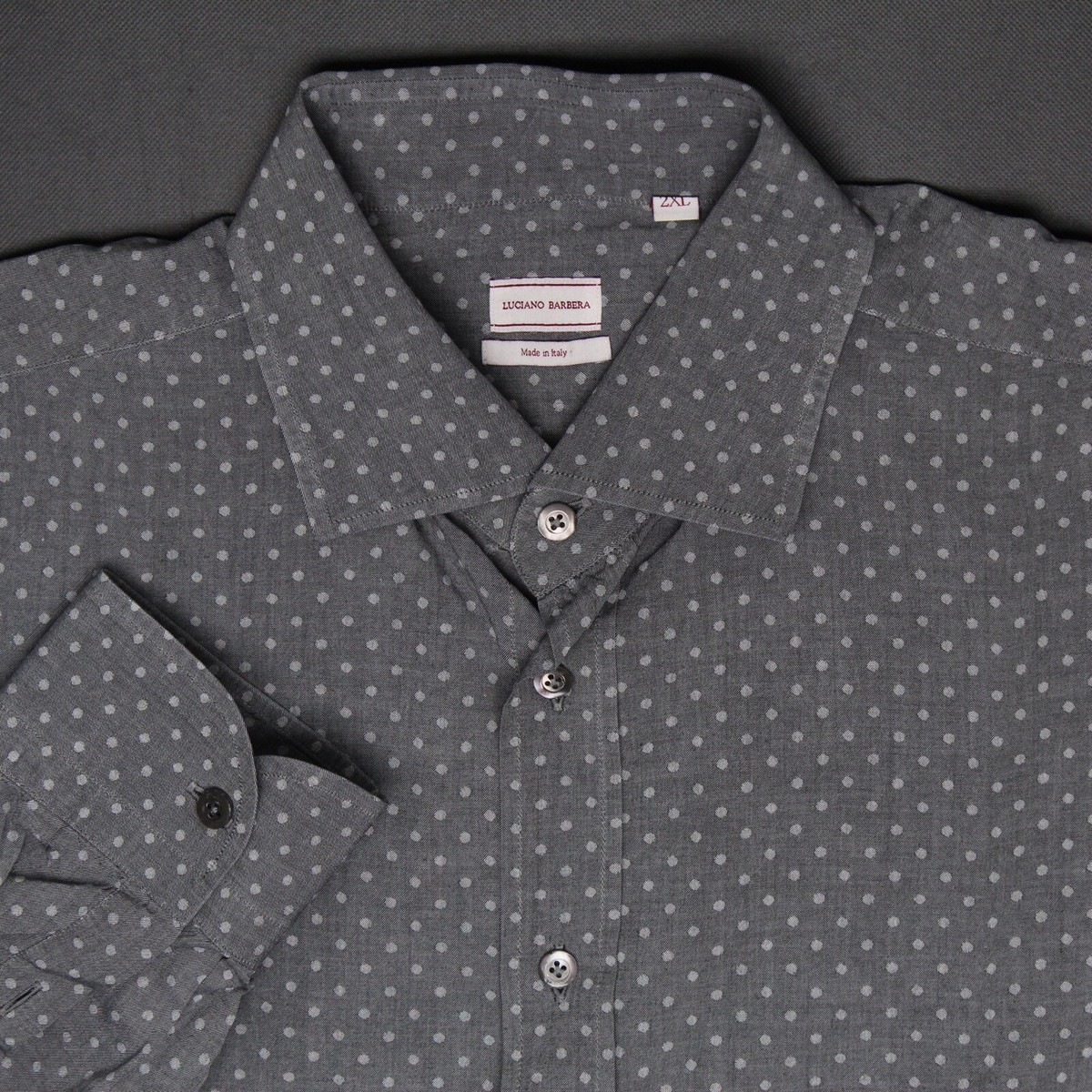 luciano barbera dress shirts Button Down Shirt