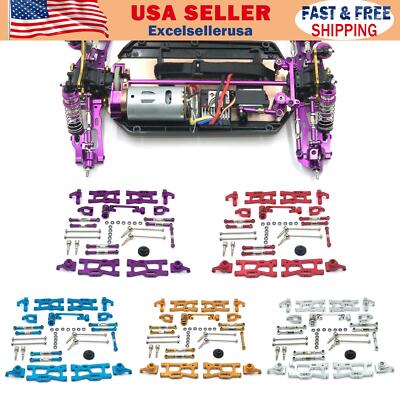 12Pcs Upgrades RC Parts Kit For Wltoys 144001 144002 124016 124017 124018