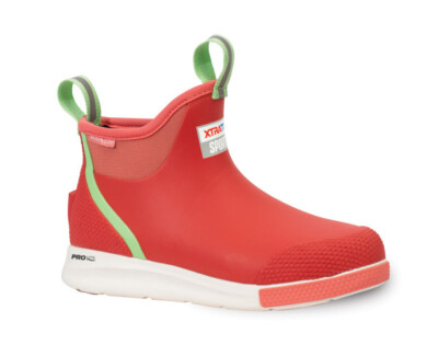 Xtratuf Women's 6 in Ankle Deck Boot Sport - Coral ADSW400