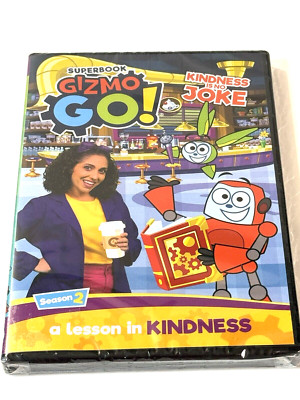 SuperBook Gizmo Go Kindness Is No Joke DVD Season 2 Animated CBN Religious NEW