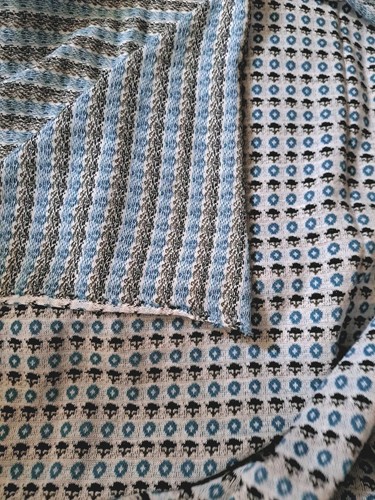 Vintage Stretch Knit Sewing Fabric 25" X 60" - Picture 3 of 3
