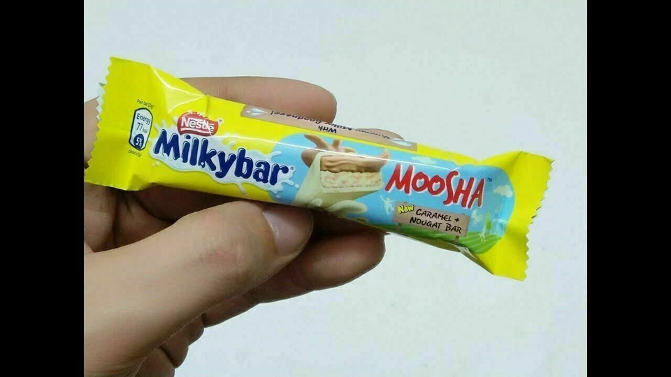 NESTLE MILKYBAR MOOSHA | NIDO | BOCADILLOS EXÓTICOS | BOCADILLO RARO, 10 UNIDADES, CADA 20G Foto 2 de 2