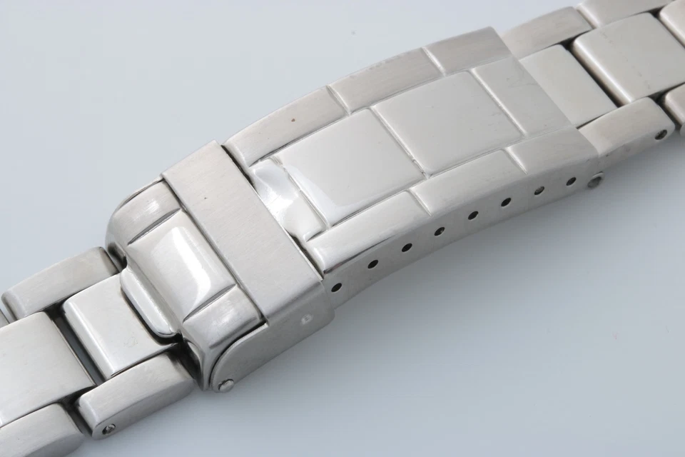 OEM 20mm Tutima 793 Cronógrafo Día Fecha Reloj Pulsera RARA Banda Original Foto 2 de 4