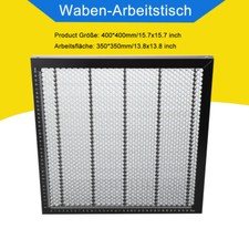 400x400mm Honeycomb Wabentisch für Laser Graviermaschine Tischschutz