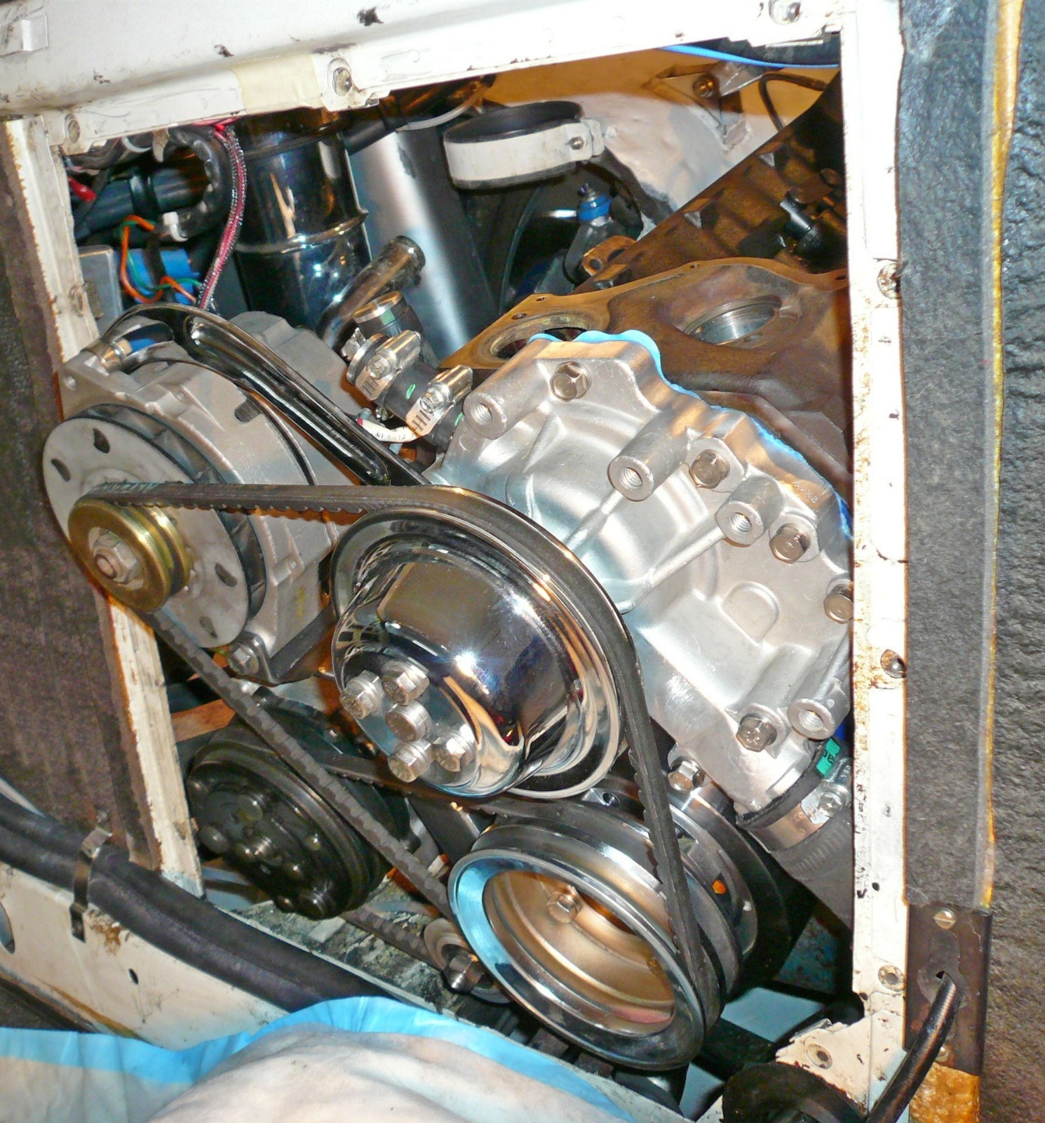 de Tomaso Pantera Alternator kit 100 Amps