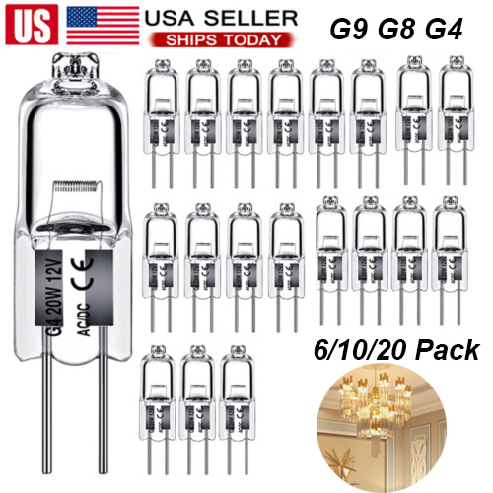 Bulbs LED Lamp G4 G9 12V 120V Bulbs Light Warm White Halogen Bulbs Capsule Lamps