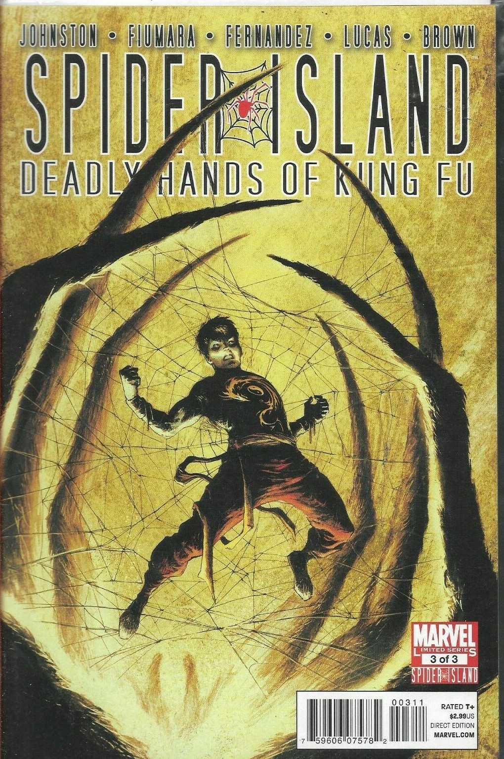 SPIDER ISLAND - DEADLY HANDS OF KUNG-FU (2011) #3 - Back Issue (S)