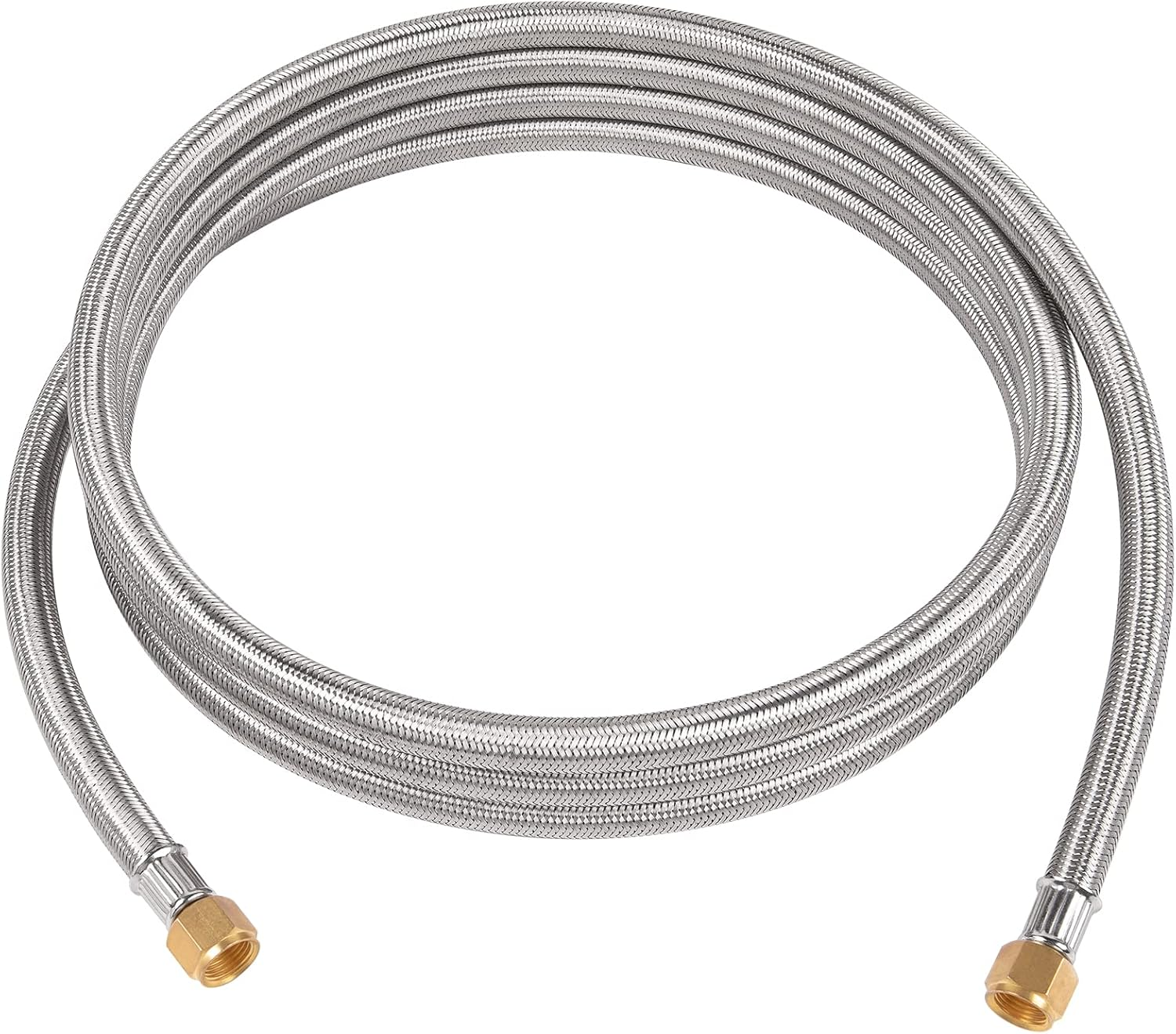 12 FT Propane Hose Extension for Propane Appliances Equipped with 3/8