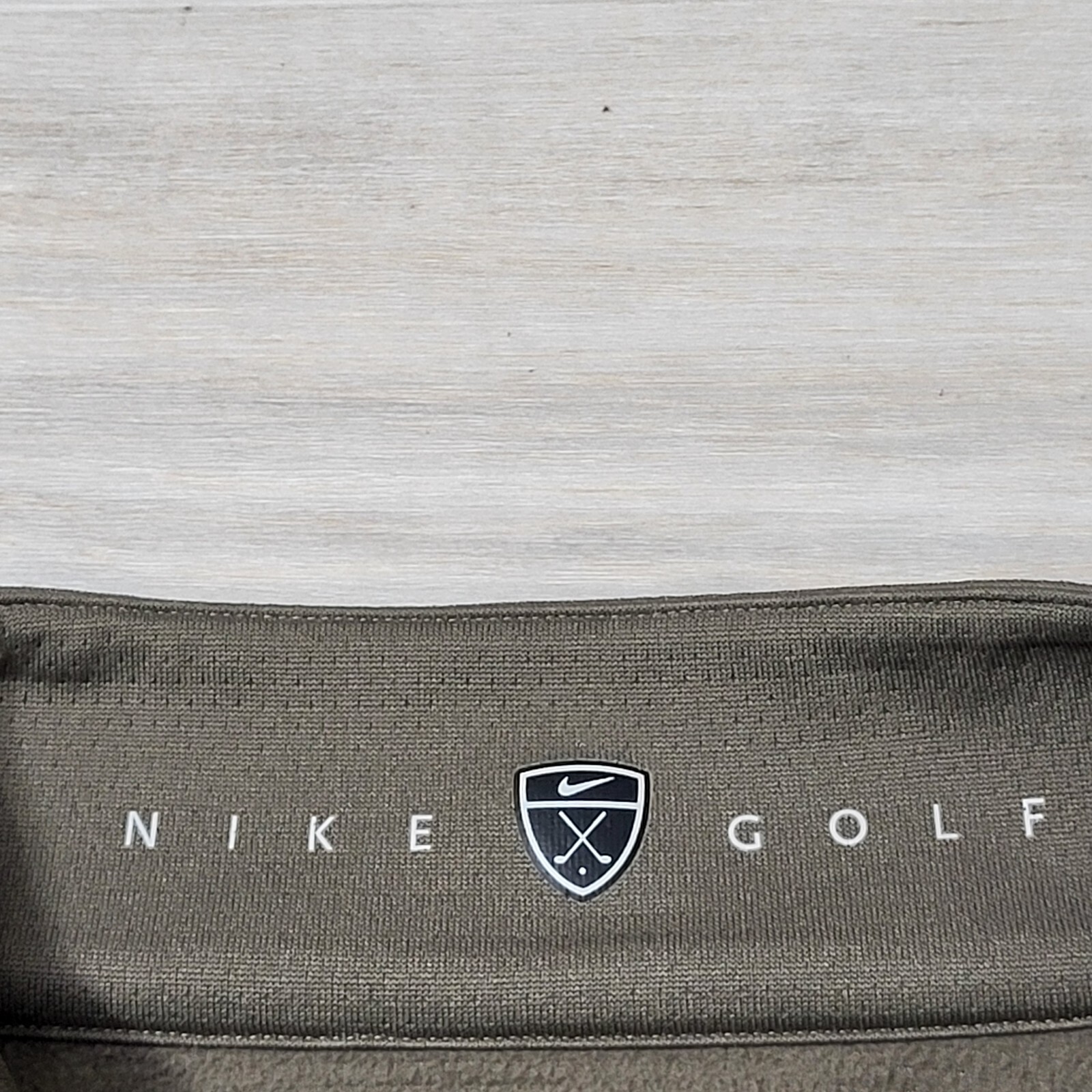 SACAI X NIKE Nike Golf Jacket Uomo XL Marrone Fit Dry 1 4 Zip Pullover Foderato in Pile Y2K 2XL