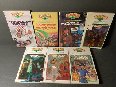 RARE Twist A Plot  #3 4 5 13 16 17 CYOA ADVENTURE  GAMEBOOK BOOK LOT