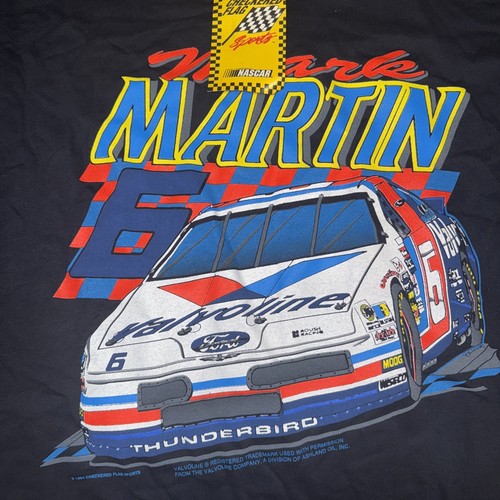 Mark Martin Nascar Graphic T-Shirt Valvoline NWT Rare Vintage Never Worn - Picture 2 of 4