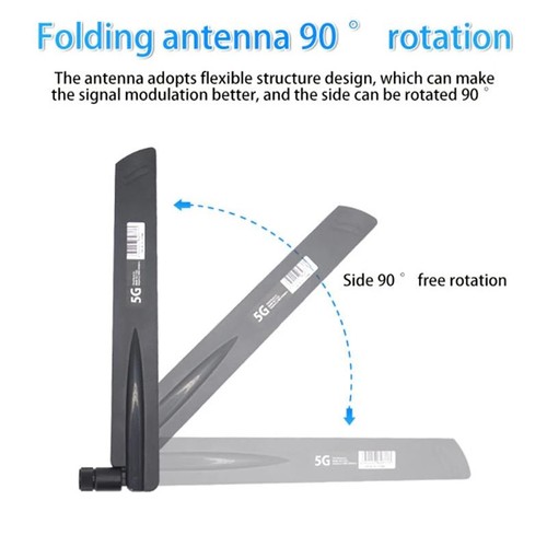 1pc 3G 4G 5G Antenna 18dBi Gain SMA Male for Wireless Network Card W FDB MB F❤J - Photo 7/16