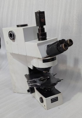 OLYMPUS PROVIS AX70TR8F MICROSCOPE WITH OLYMPUS U-PHOTO FOR PARTS OR NOR WORKING