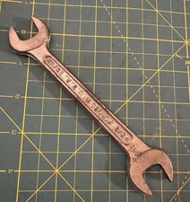 VINTAGE SEARS DOUBLE OPEN-END WRENCH 7/16" x 3/8" - USA (k56)