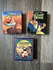 Vintage 1993 Disney Running Press Miniature Hardcover Books Lot of 3