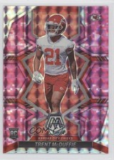 2022 Panini Mosaic Rookies Pink Camo Mosaic Prizm Trent McDuffie #371 10pp